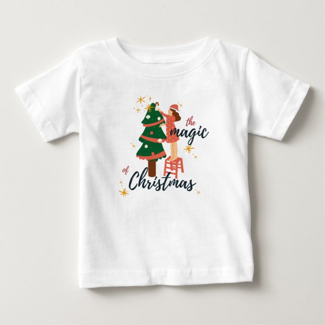 Den magiska julen  t shirt (Framsida)