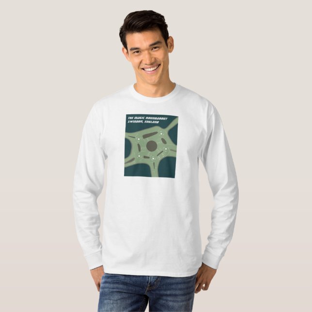 Den magiska karusellen, Swindon, England T Shirt (Hel framsida)
