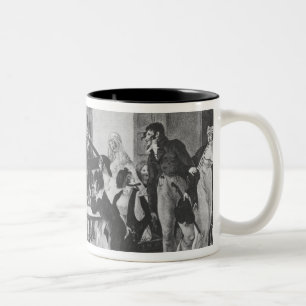 Den magiska lyktan, 1798 Två-Tonad mugg