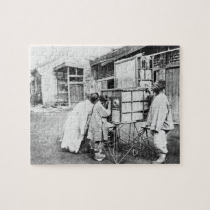 Den magiska lyktan, c.1870 (b-/wfotoet) pussel