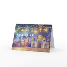 Den magiska natten på Ramadan Postcard