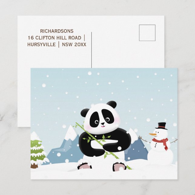 Den Magiska Semestern Postkort Helg Vykort (Fram/baksida)