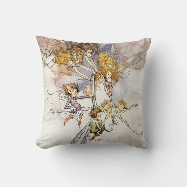 "Den magiska spegeln", Kudde (Framsida)