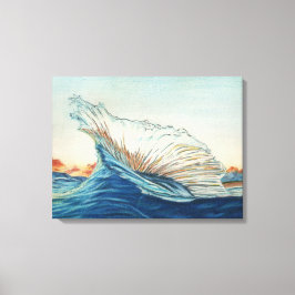 Den magiska vågen canvastryck