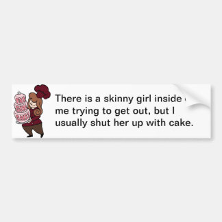 Den magra flickan klibbade insida, stängde sig upp bildekal