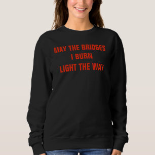 Den maj överbryggar mig bränner lätt långt T-t T-shirt