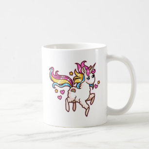 Den majestätiska Llamacornen Kaffemugg
