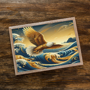Den majestiska frihetens agle poster