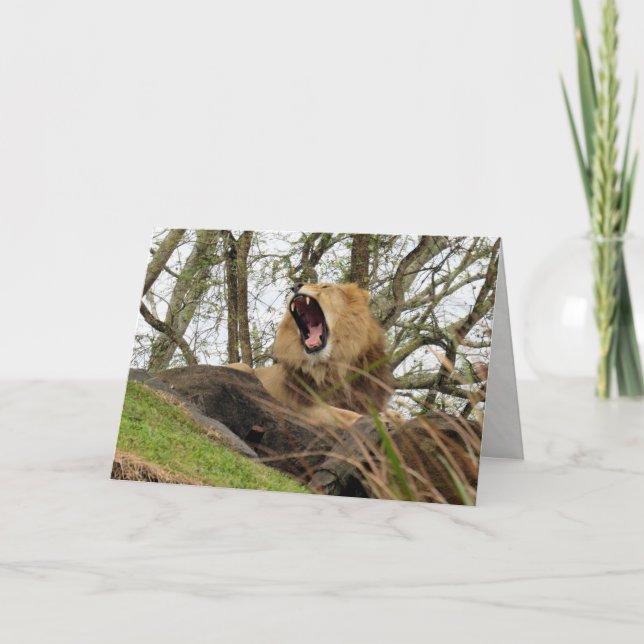 Den mäktigaste Lejona Kort (Framsida)