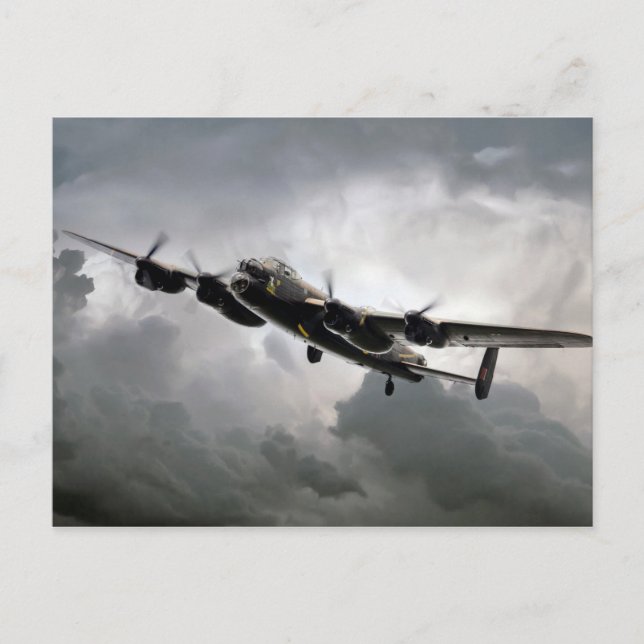 Den mäktige Lancaster.jpg Vykort (Framsida)