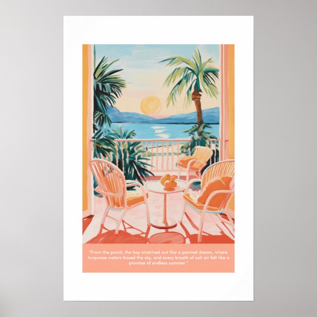 Den målade drömmen poster (Framsidan)