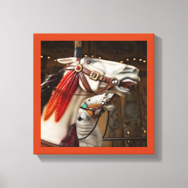 Den målade hästen 3 canvastryck