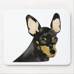 Den målade minuten klämmer fast Mousepad Musmatta