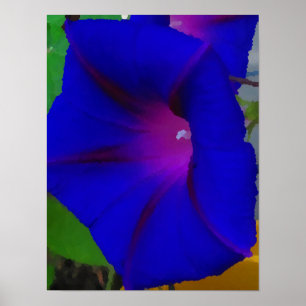 Den målade morgonhärligheten poster