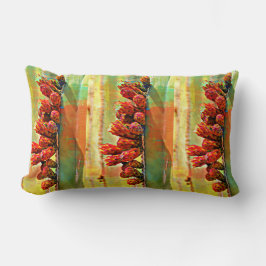 Den målade ugnen leda i rör lökardekorativ kudde