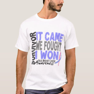 Den Male bröstcancer överlevande som det kom oss Tee Shirt