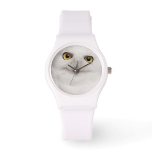 Den Male snöig ugglan (Buboscandiacus) är en sto Armbandsur