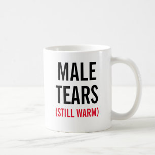 Den Male tårar stillar varmt Kaffemugg