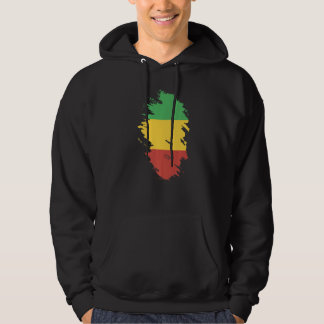 Den mali-souvenir-för manar Flagga Hoodie