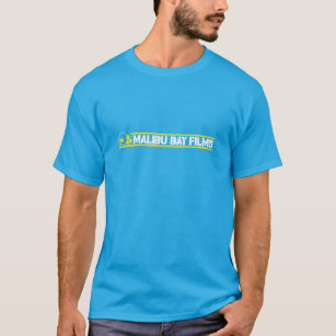 Den Malibu fjärden filmar T-tröja - Molokai blått T-shirt