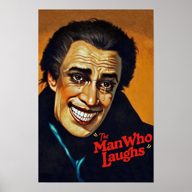 Den man som ler 1928 Klassisk film Poster (Framsidan)