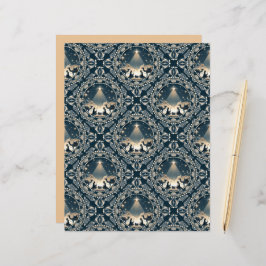 Den Mandala Nativitetens geometriska panel