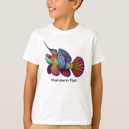 Den MandarinGobyDragonet fisken lurar T-tröja T-shirt