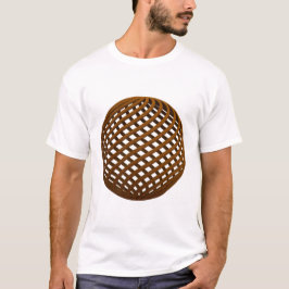 Den Måne-inspirerade Rattan Art T Shirt