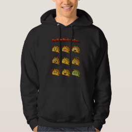 Den Många Humör av en Taco Vuxen Tröja Hoodie