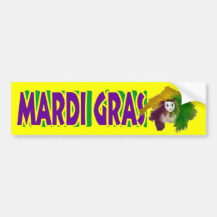 Den Mardi Gras indier maskerar Bildekal