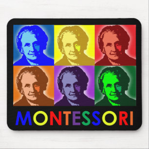 Den Maria Montessori Pop-Konst musen vadderar Musmatta