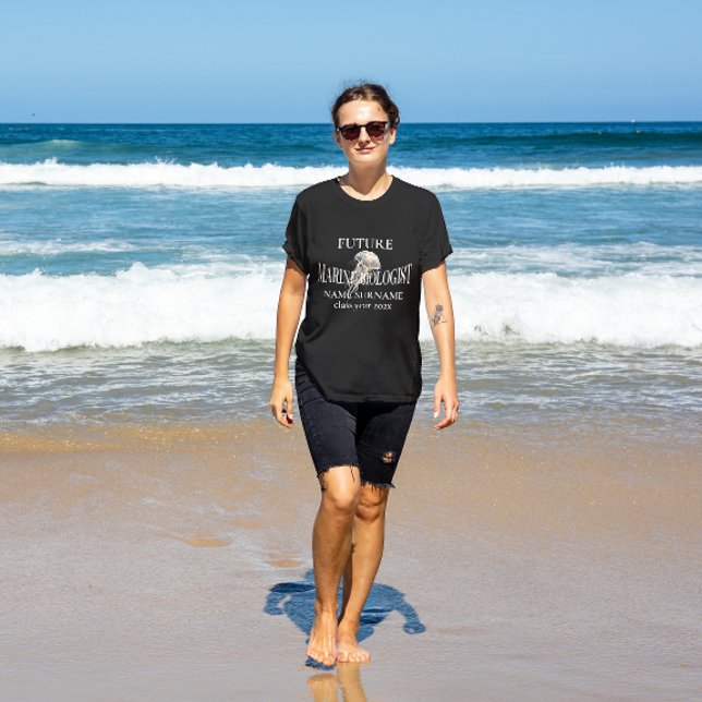 Den marina biologins framtida karriär i Student T Shirt (Skapare uppladdad)