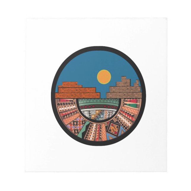 Den mark som välsignats anteckningsblock (Framsida)