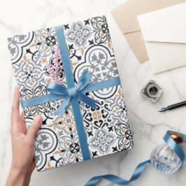 Den marockanska gåvan från mönster som omsluter pa presentpapper