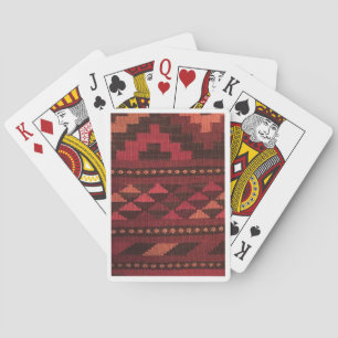 Den marockanska MATTAN avbildar, SOUTHWESTERN STIL Casinokort