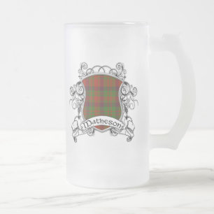 Den Matheson tartanen skyddar Frostat Ölglas