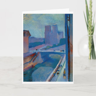 Den Matisse Notre Dame hälsningen eller noterar Kort