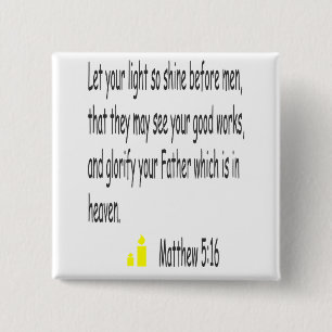 Den Matthew 5:16 knäppas Knapp