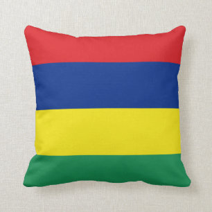 Den Mauritius flagga kudder Kudde