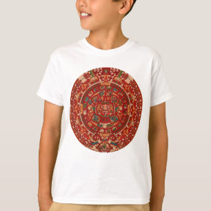 Den Mayan (Aztec) kalendern rullar T Shirt