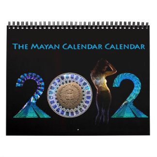 Den Mayan kalenderkalendern för officiell 2012 Kalender