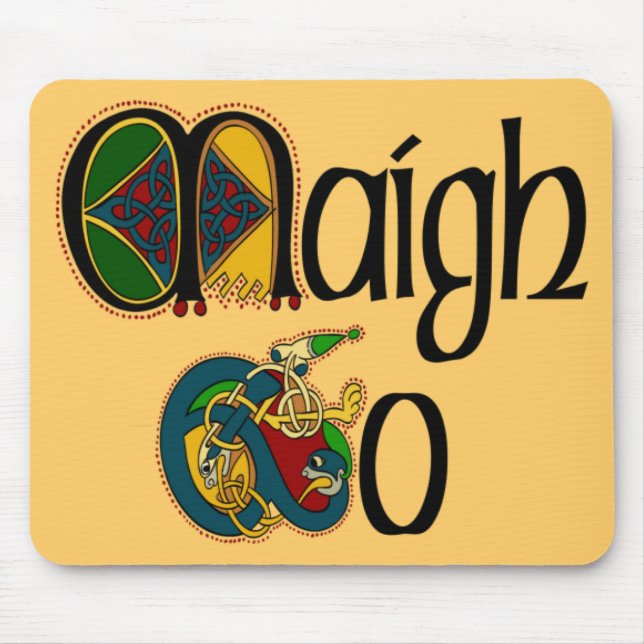 Den Mayo (Gaelic) musen vadderar Musmatta (Framsidan)