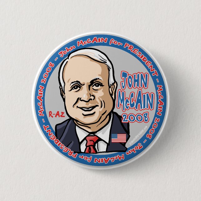 Den McCain tecknaden knäppas Knapp (Framsida)