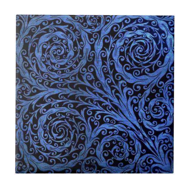 Den medeltida tapestryen belägger med tegel/Trivet Kakelplatta (Framsidan)