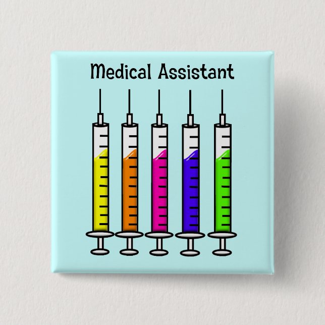 Den medicinska assistenten knäppas knapp (Framsida)