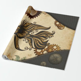 Den mekaniska  av havsångfisk. presentpapper