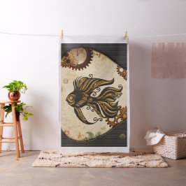 Den mekaniska  av havsångfisk. tyg