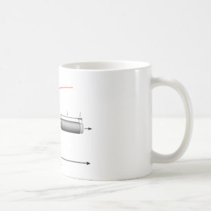Den mekaniska ingenjören, spänning - anstränga kaffemugg