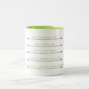 Den Melanie muggen Två-Tonad Mugg