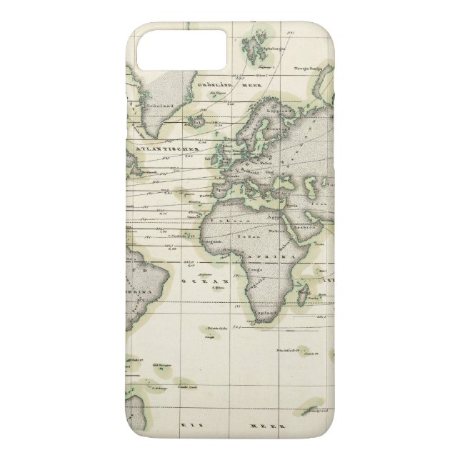 Den mellersta barometern Case-Mate iPhone skal (Baksida)